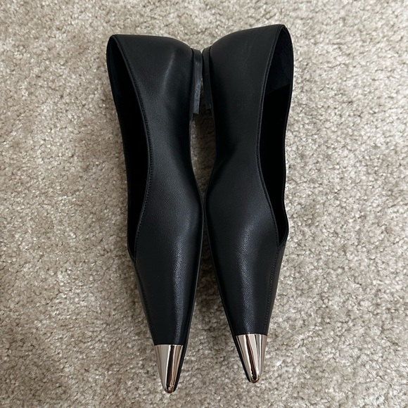 ANINE BING NINA FLATS WITH METAL TOE CAP - Picture 10 of 12